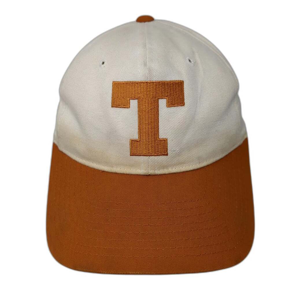 Annco Tennessee Volunteers NCAA Hat White Orange One Size Snapback Green Brim